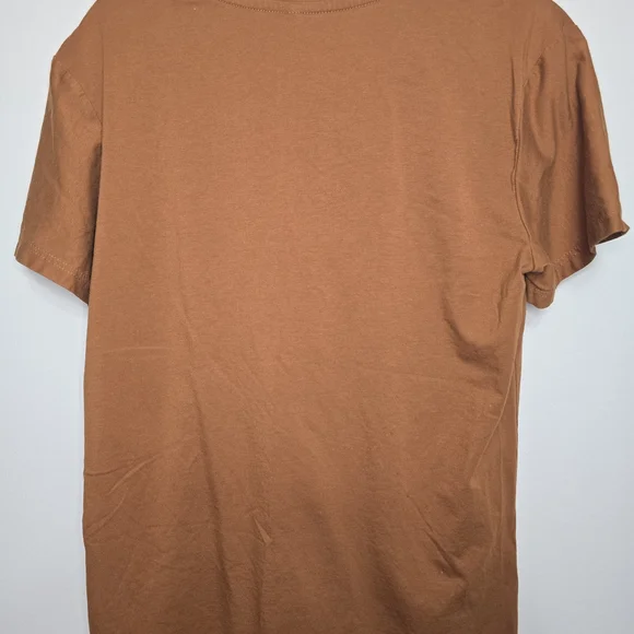 Brown Men's T-Shirt - Picture 2 of 4